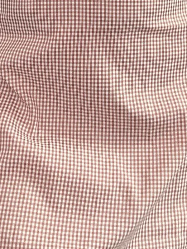 Pink & white gingham dress. Size M - Image 5