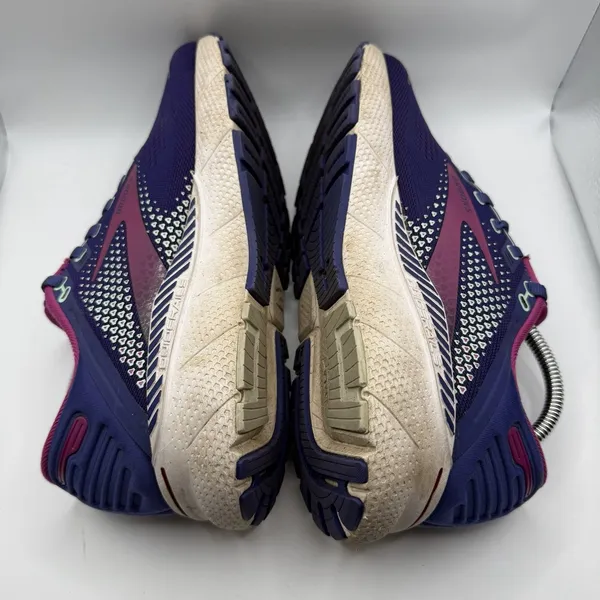 Brooks Adrenaline GTS 22 Womens Running Shoes Size 9 Purple Pink Support Casual - Image 5