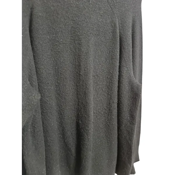 J.Crew Rollneck sweater Supersoft yarn Black‎ Merino Wool Alpaca size 2X #BD613 - Image 4