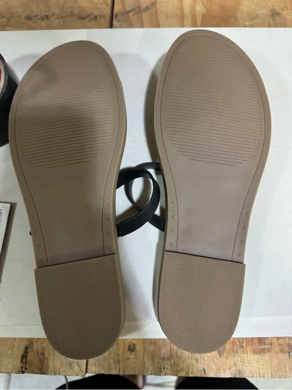 Steve Madden Kally Sandal Black Women’s Size 10 New Ring Toe Sandal - Image 7