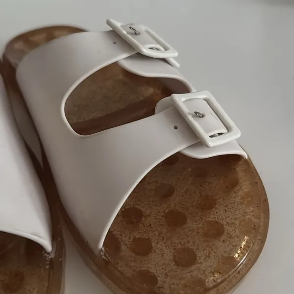 Melissa Wide Slide Sandals EUC - Image 2
