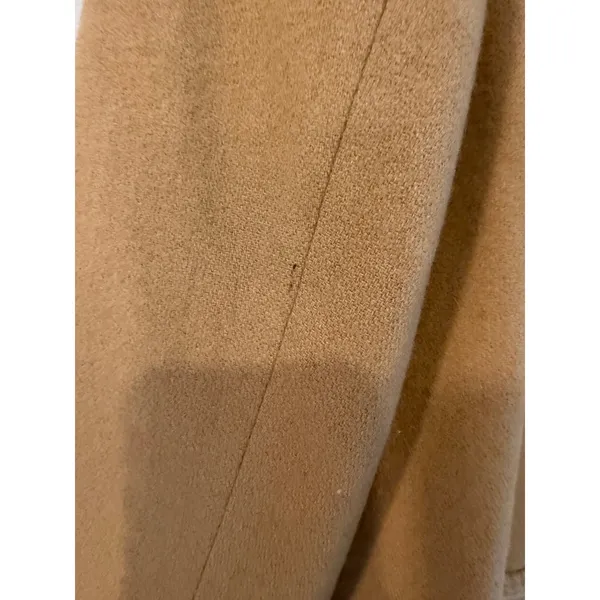 Dalton Vintage Wool Blazer Womens 10 Camel Tan Braided Trim Stand Collar Jacket - Image 10