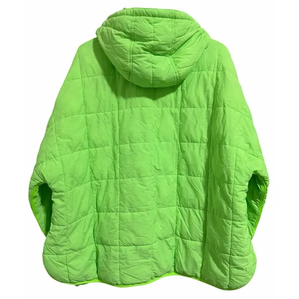 Free People Movement Pippa Packable Pullover Puffer Neon Lime Glow Women's Large - Image 2