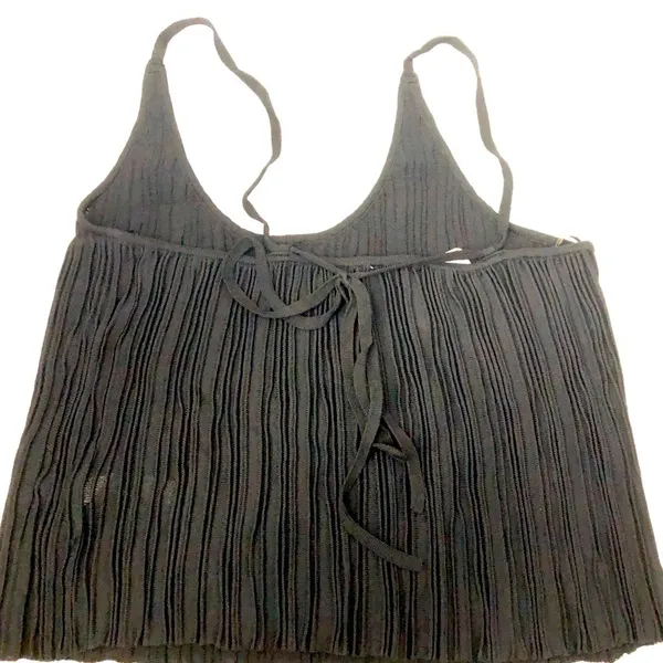 Free People Get‎ to Know You Cami Black Medium NWT - Image 2