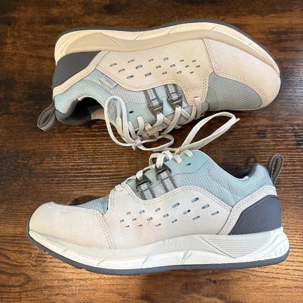 LL‎ Bean Women's Blue Gray Athletic Shoes Sneakers Walking Running Size 7.5 M - Image 3
