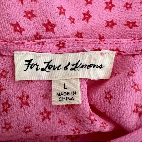 For Love and Lemons Twinkle Slip Dress Pink Spaghetti Straps Romantic Coastal L - Image 10
