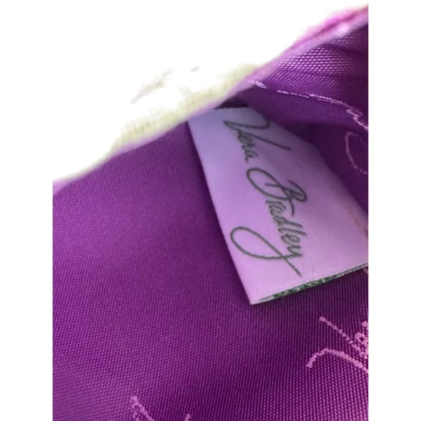 Vera Bradley Retired Portobello Road Quilted Floral Wristlet Wallet Purple Phone - Image 3
