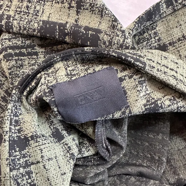 ONA by Yoon Chung Plaid Kick Flare Pant - Image 3