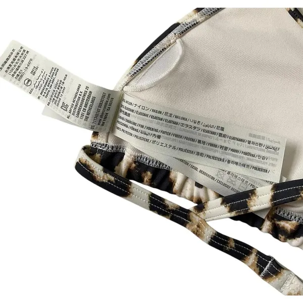 Abercrombie & Fitch Multicolor Animal Print Padded Swimsuit Women S NWT | 10-24 - Image 3