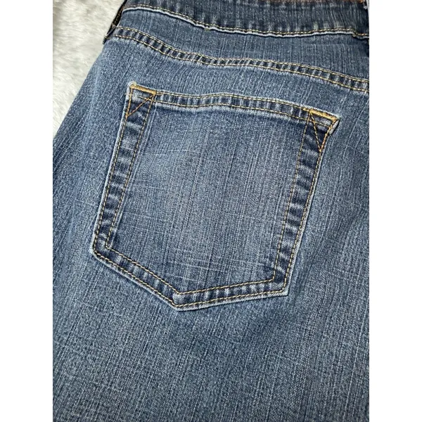 Levi Strauss Signature Womens Size 10 Short Bootcut Jeans Blue Stretch Denim - Image 14