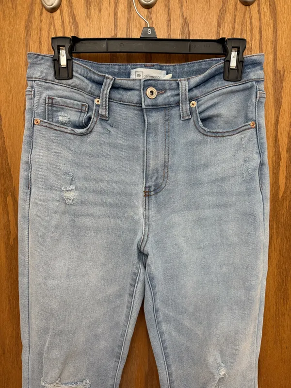 Pre-owned Celebrity Pink High-Rise Flare Jeans Size 7/28 - Image 2