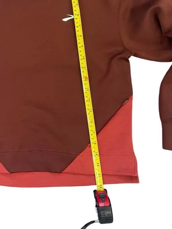 Brooks Run Within Sweatshirt Run Raisin Copper NWOT Small - Image 9