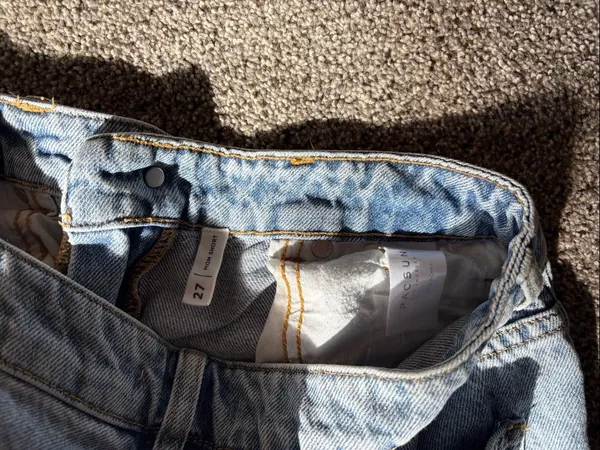 Pacsun Light Wash Jean Shorts - Image 5