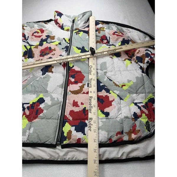 Free People Movement Women's Pippa Jacket Cross Stitch Floral Large NEW $228 ORG - Image 8