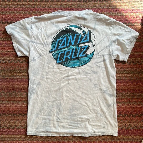 Santa Cruz Well Worn Tie Dye Graphic Tee - Image 4