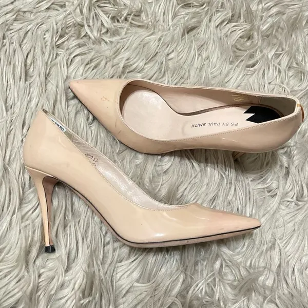 P S Paul Smith Keira Heels size 38 (8) Tan - Image 2