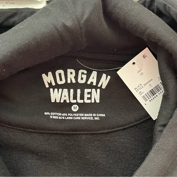 NWT Morgan Wallen I’m the Problem Fleece Graphic Sweatshirt Hoodie M - Image 5