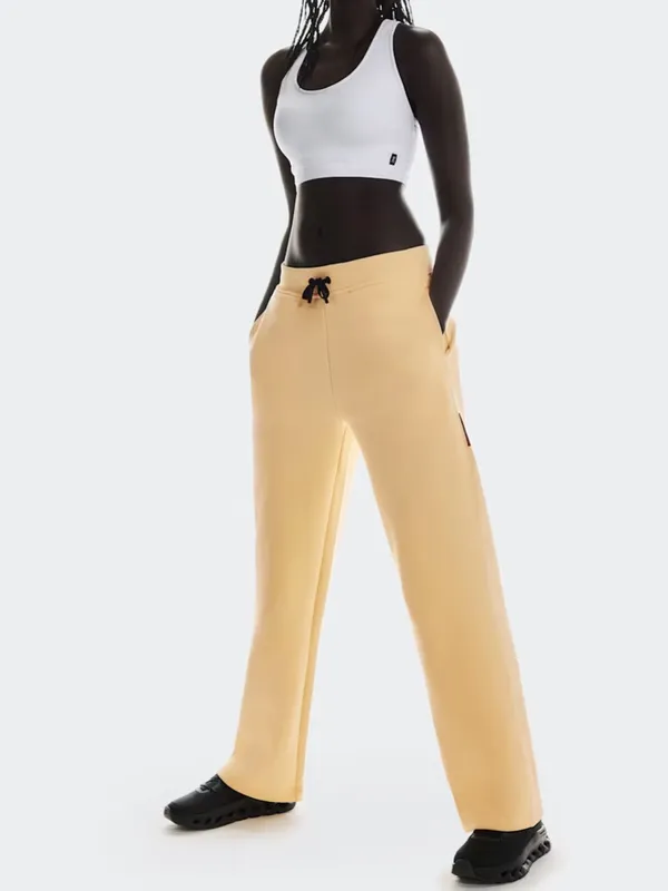 ON Focus Tech Sweatpants Nectar Size XL NEW Yellow - Image 4
