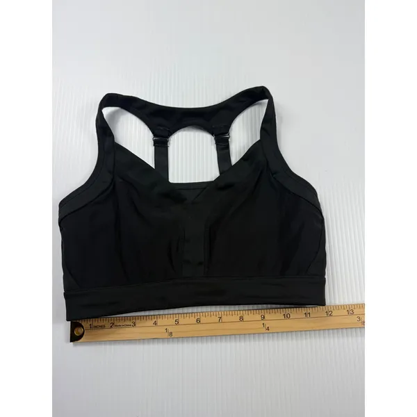 Fabletics High Impact Sports Bra Adjustable Straps Black Size‎ S - Image 2