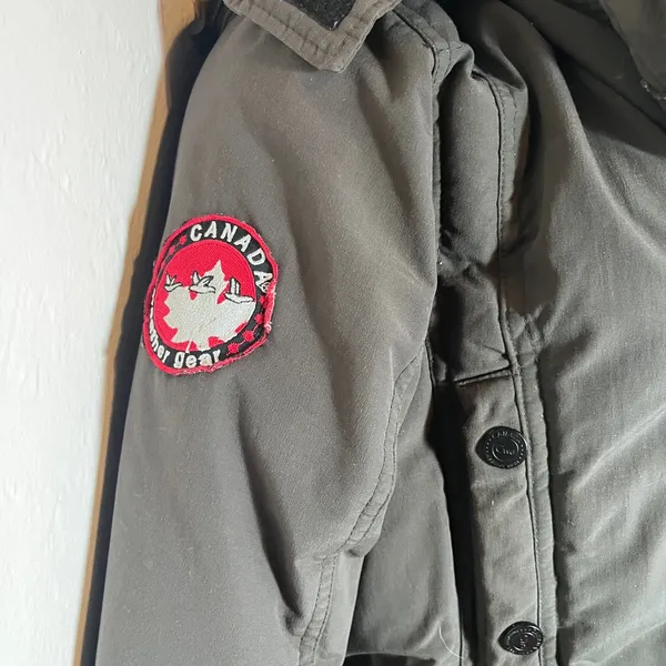 Canada Weathergear Womens Medium Dark Grey Parka Jacket Gray - Image 4
