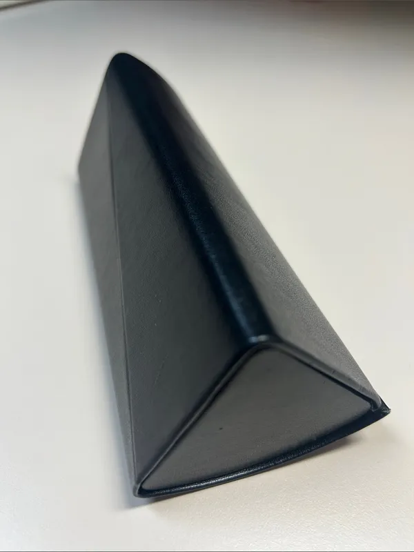 FENDI Black Triangular Sunglasses Case - Image 4