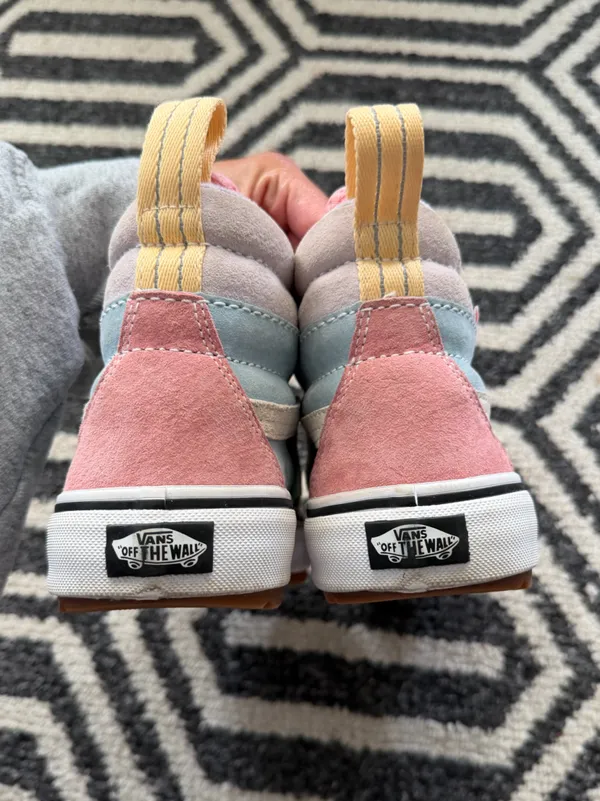 Vans Pastel Multi-Color Suede High-Top Sneaker Sk8-Hi MTE 2.0 DX SZ 6 Women’s - Image 7