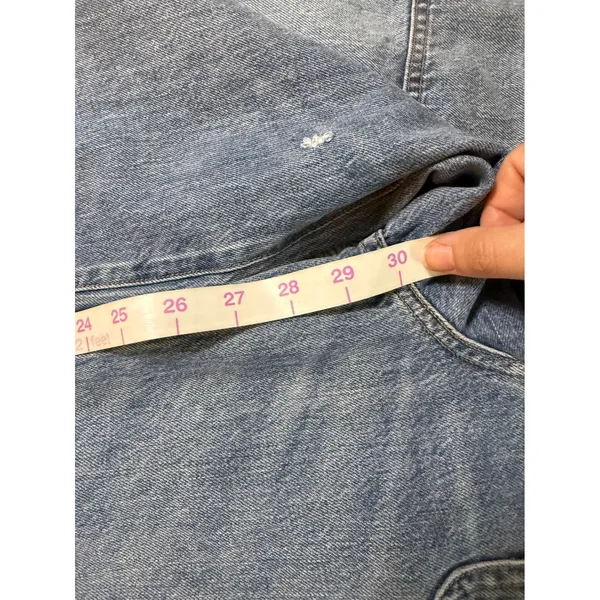 CITIZENS OF HUMANITY Size 32 Ayla Cargo High-Rise Wide-Leg Jeans Light Wash - Image 10