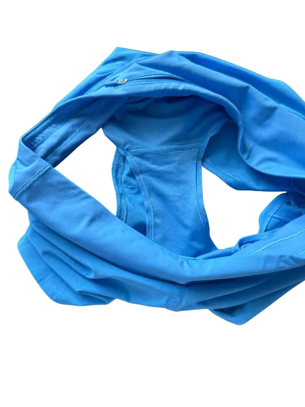 Lululemon Speed Up Mid-Rise Lined Light Blue Running Shorts 12 - Image 7