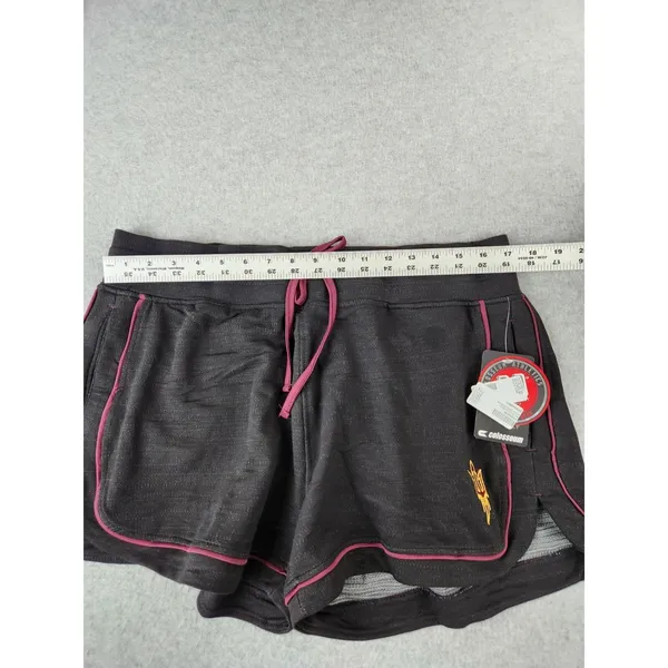 Women's XL‎ Colosseum Black Arizona State University Lounge Jogger Shorts ASU - Image 7