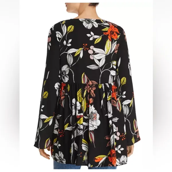 FREE PEOPLE Bella Floral Print Tunic/Dress - Image 3