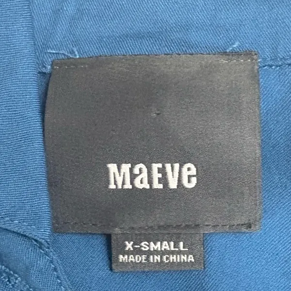 Maeve Long Sleeve Blue‎ Dakota Dress Size XS EUC - Image 7