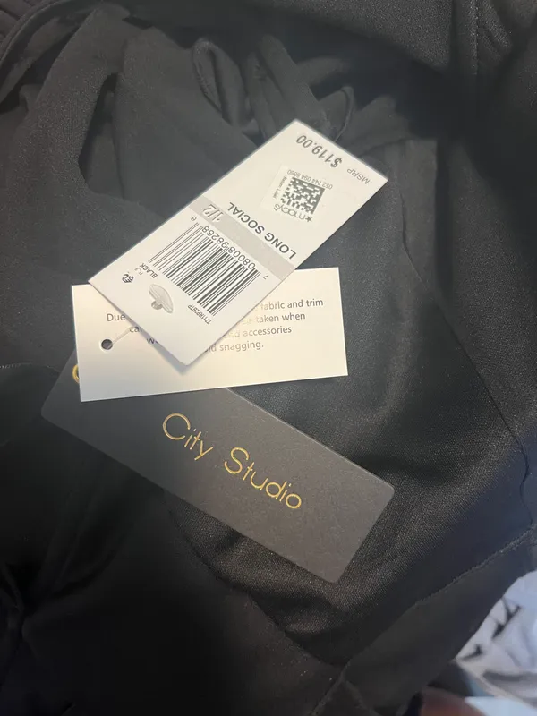 City Studios Black Dress - Image 2