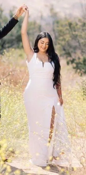 Lulus New Everlasting Promise White Backless Mermaid Maxi Dress - Image 7