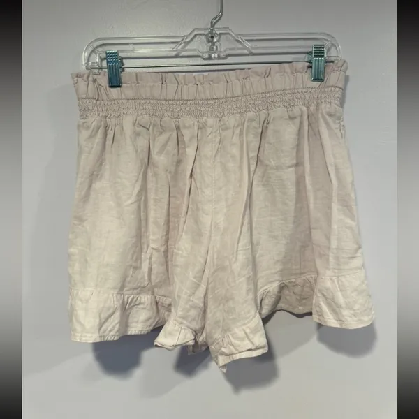 Light‎ purple ruffle aerie shorts - Image 4