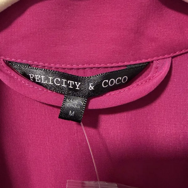 Felicity And Coco Size-M Women's Dress Purple 3/4 Sleeve‎ - Image 2