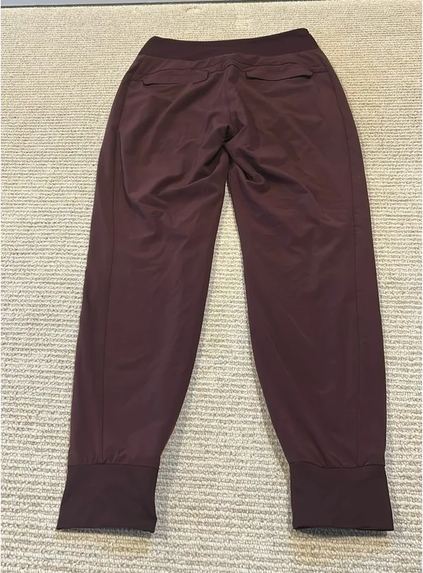 Athleta Lined Joggers Maroon 4 - Image 3