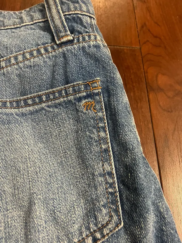Madewell Blue Denim Skirt - Image 3