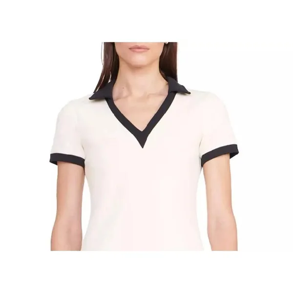STAUD M Volley Polo Golf Tennis Core V-neck short sleeves Top Preppy Luxury Tee - Image 7