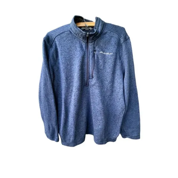 Eddie Bauer size XL 3/4 zip front fleece outdoors gorpcore hiking camping. - Image 2