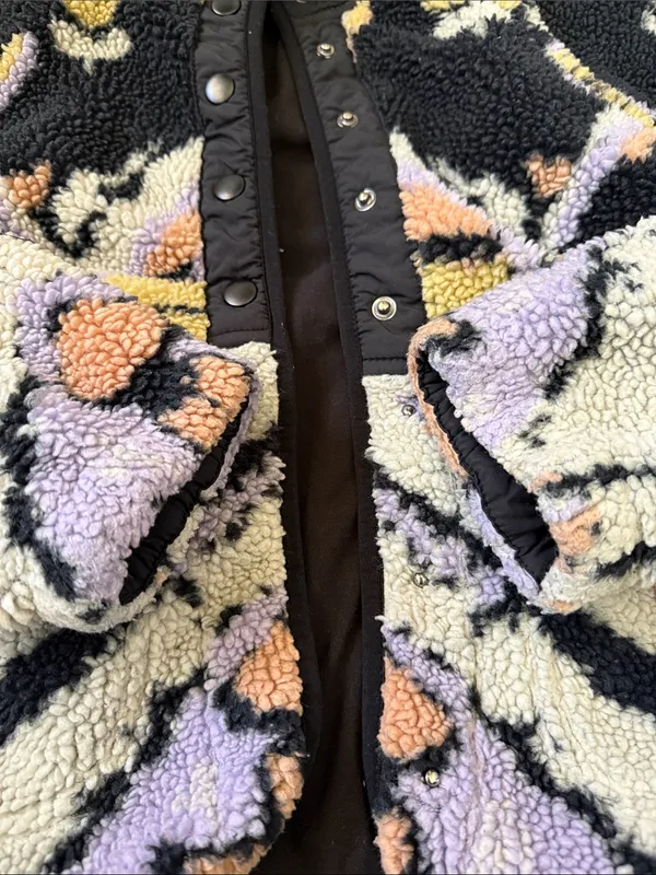 Free People FP Movement Rocky Ridge Fleece Jacket Size XS - Image 2