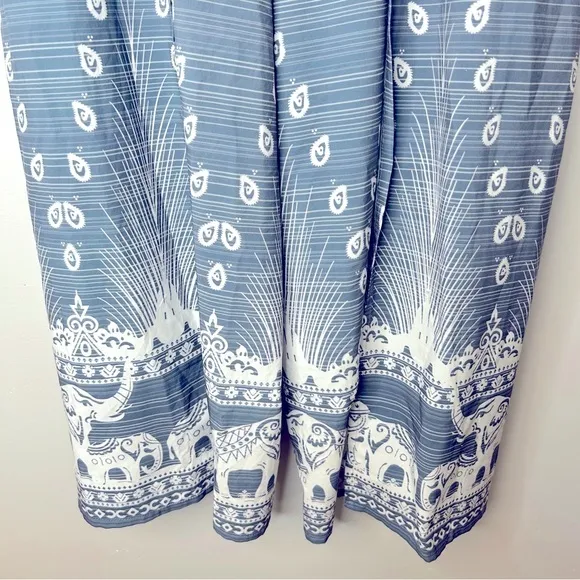 Women’s Elephant‎ Grey Wide Leg Slit Pants Size L/XL - Image 9