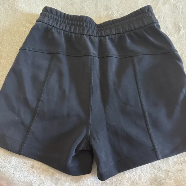Lululemon Black  Soft Streme Shorts - Image 3