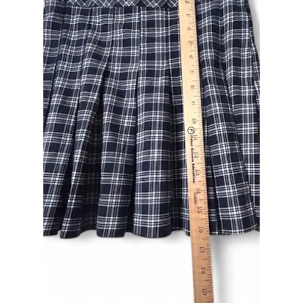 NWT H&M Divided Plaid Mini Skirt 6 90s style‎ Schoolgirl Grunge Preppy Y2K - Image 6