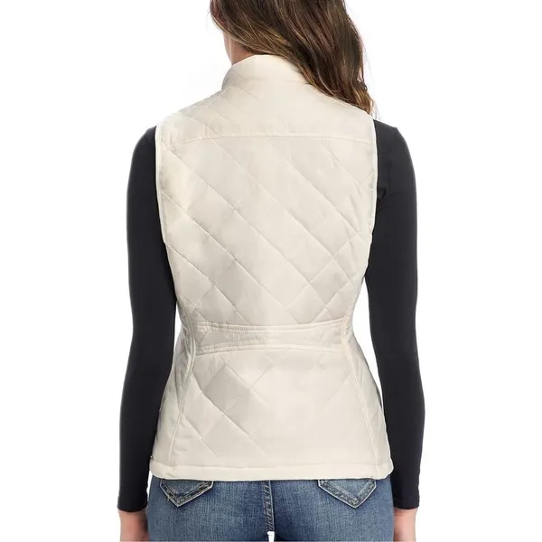 NEW Vest Stand Collar Lightweight Zip Quilted Large - Image 5