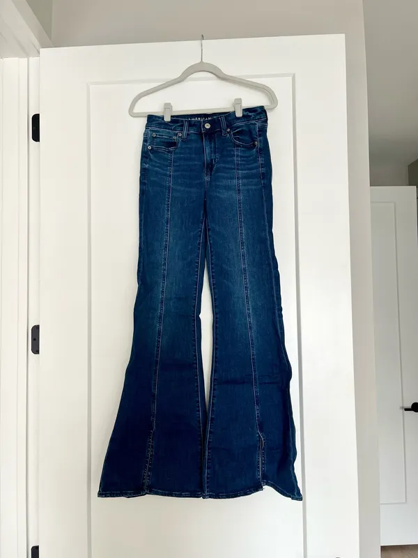 American Eagle Ne(x)t Level Festival Flare Jean: Size 26 Tall - Image 2