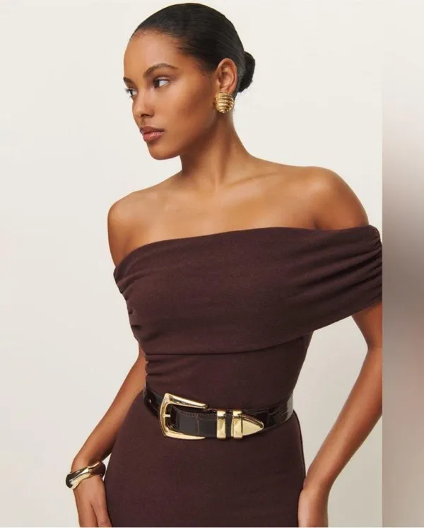 NWT Reformation Josefina Knit Dress - Image 7