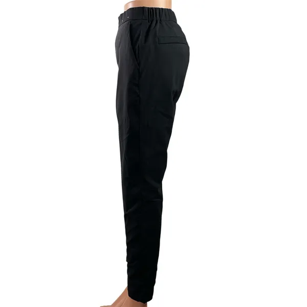 Uniqlo Windproof Warm Lined Women's Black Straight High Rise Trousers Pants M - Image 2
