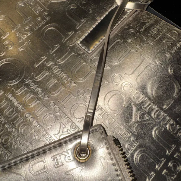 Juicy Couture Gold tote bag with wristlet - Image 8