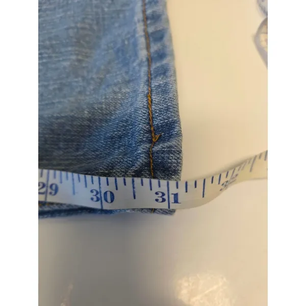 Levis 505 Straight Leg Jeans Womens 14M Medium Wash Denim Blue 731L 15505-1101 - Image 9