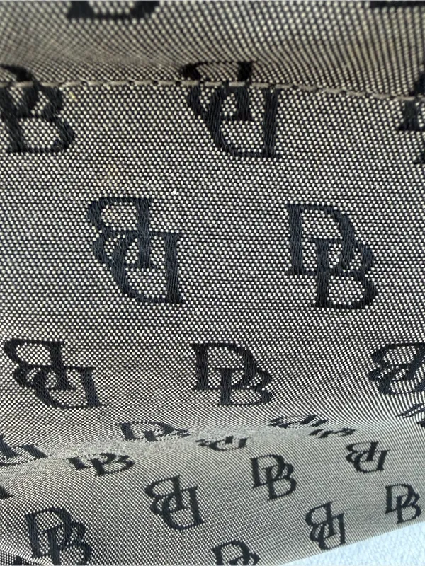 Dooney & Bourke Vintage DB Monogram Tote 3pc Set Bag Wallet Coin Purse Y2K Chic! - Image 9